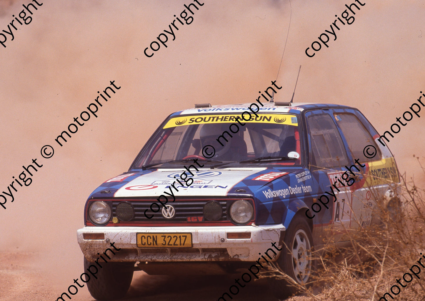 1992 Total Intnl 7 Johan Evertse, Peter Cuffley Golf (Watling)
