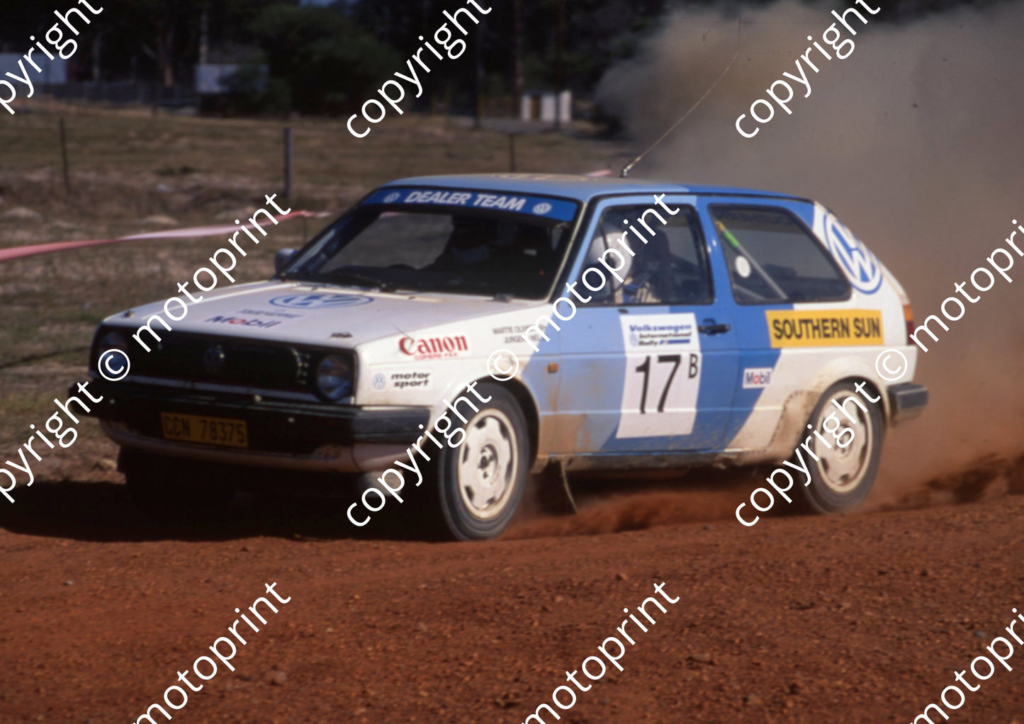 1992 VW Intnl 17 Jurgens Nel, Martie Olivier Golf (courtesy R Swan) (8)