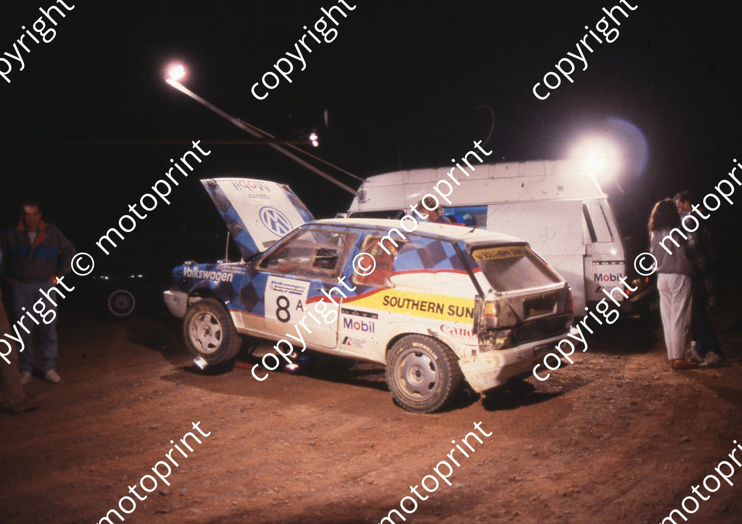 1992 VW Intnl 8 Johan Evertse, Steve Harding Golf (Watling) (4)
