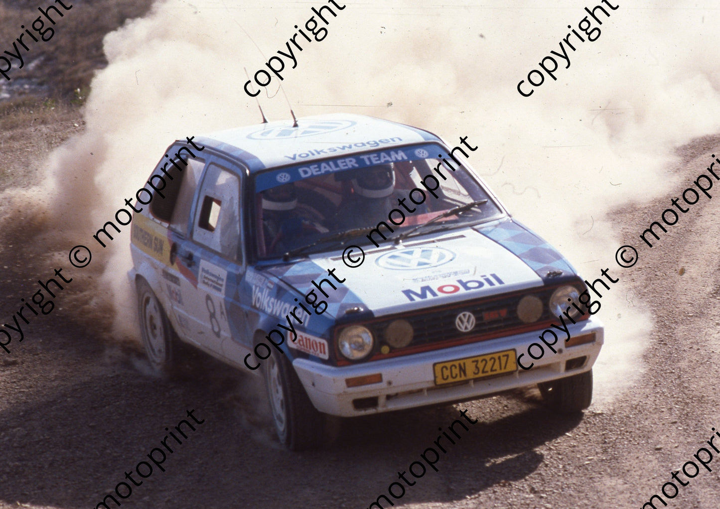 1992 VW Intnl 8 Johan Evertse, Steve Harding Golf (Watling) (5)