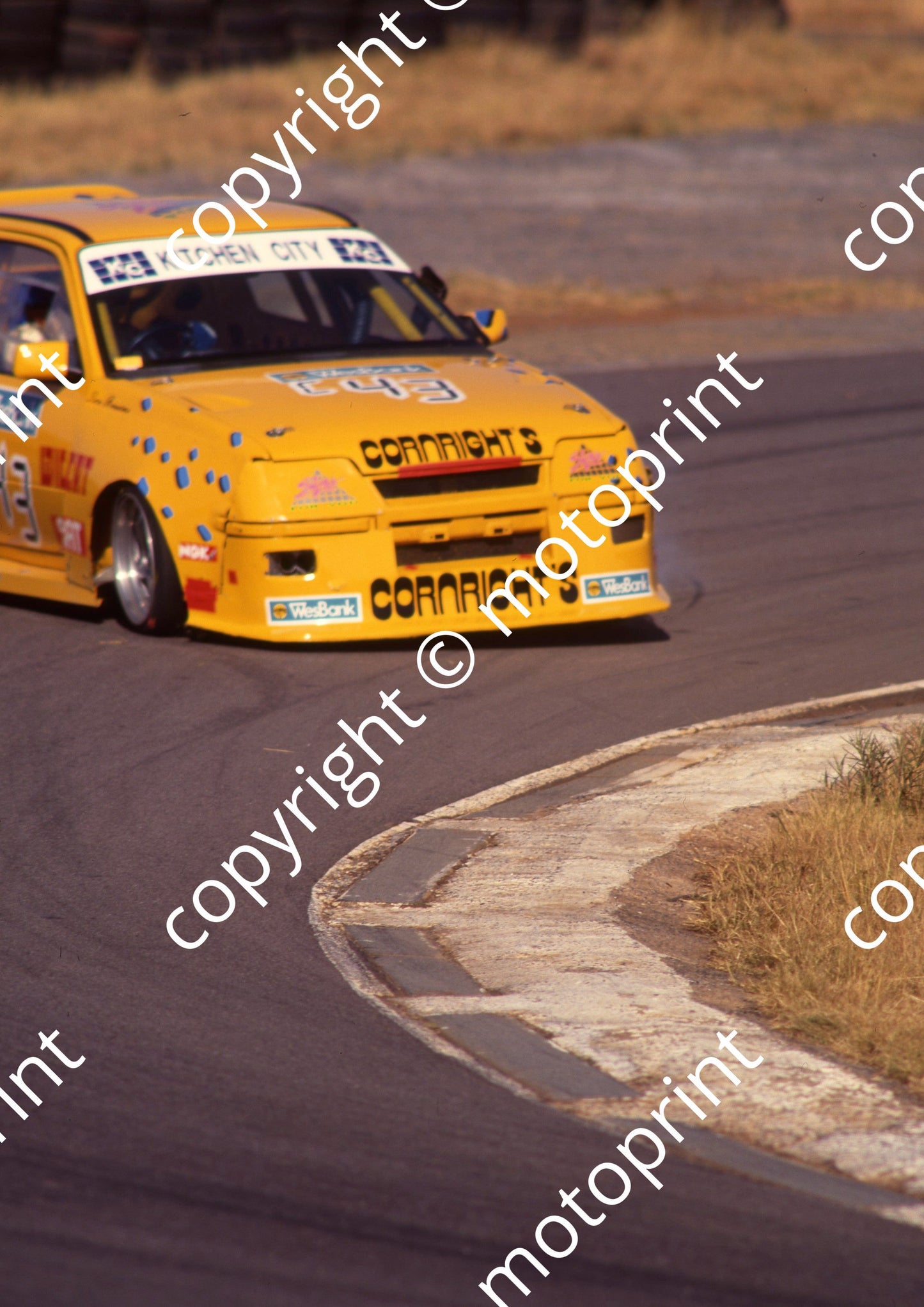 1992 Zkops Wesbank C43 Don Bruins Opel GSi SCAN 20X30CM (RSwan) (2)