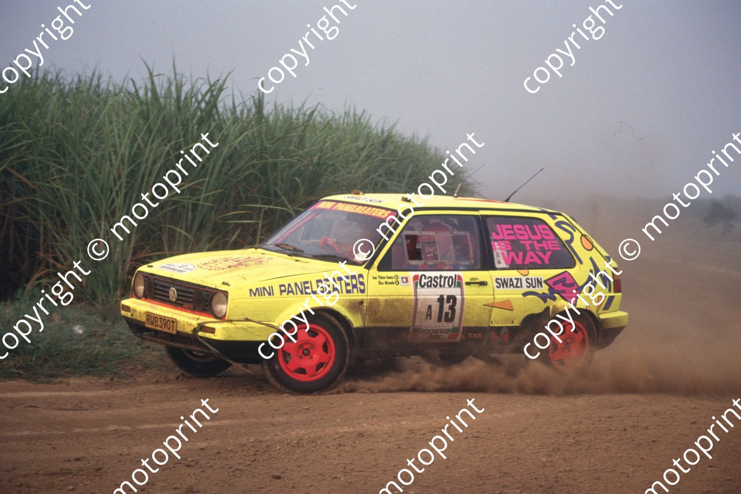 1993 Castrol Intnl 13 Elisio Miranda, Tony Vilaca-Tomas Golf Synchro 4x4 (R Swan) (150)