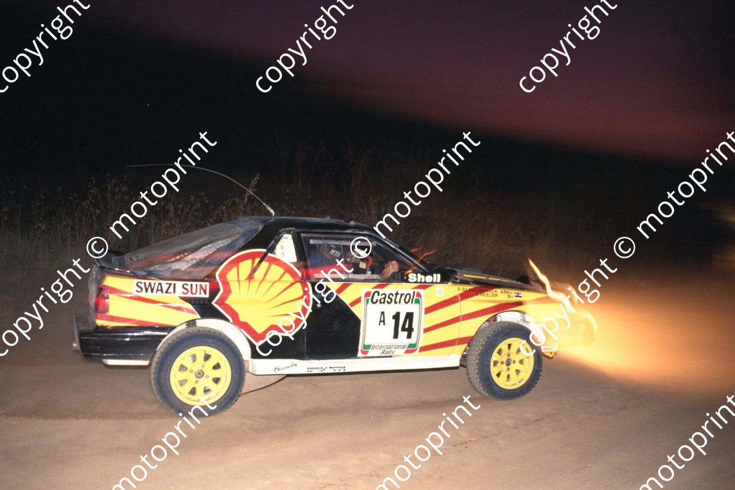 1993 Castrol Intnl 14 Peter Baragwanath, Charles Reeler Sentra 4x4 (R Swan) (212)