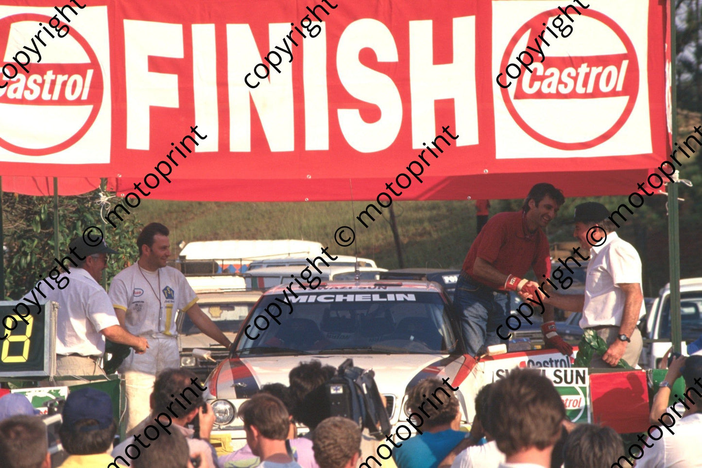 1993 Castrol Intnl 1 Aldo Riva, Enrico Roveda Audi podium 1st (Roger Swan) (11)