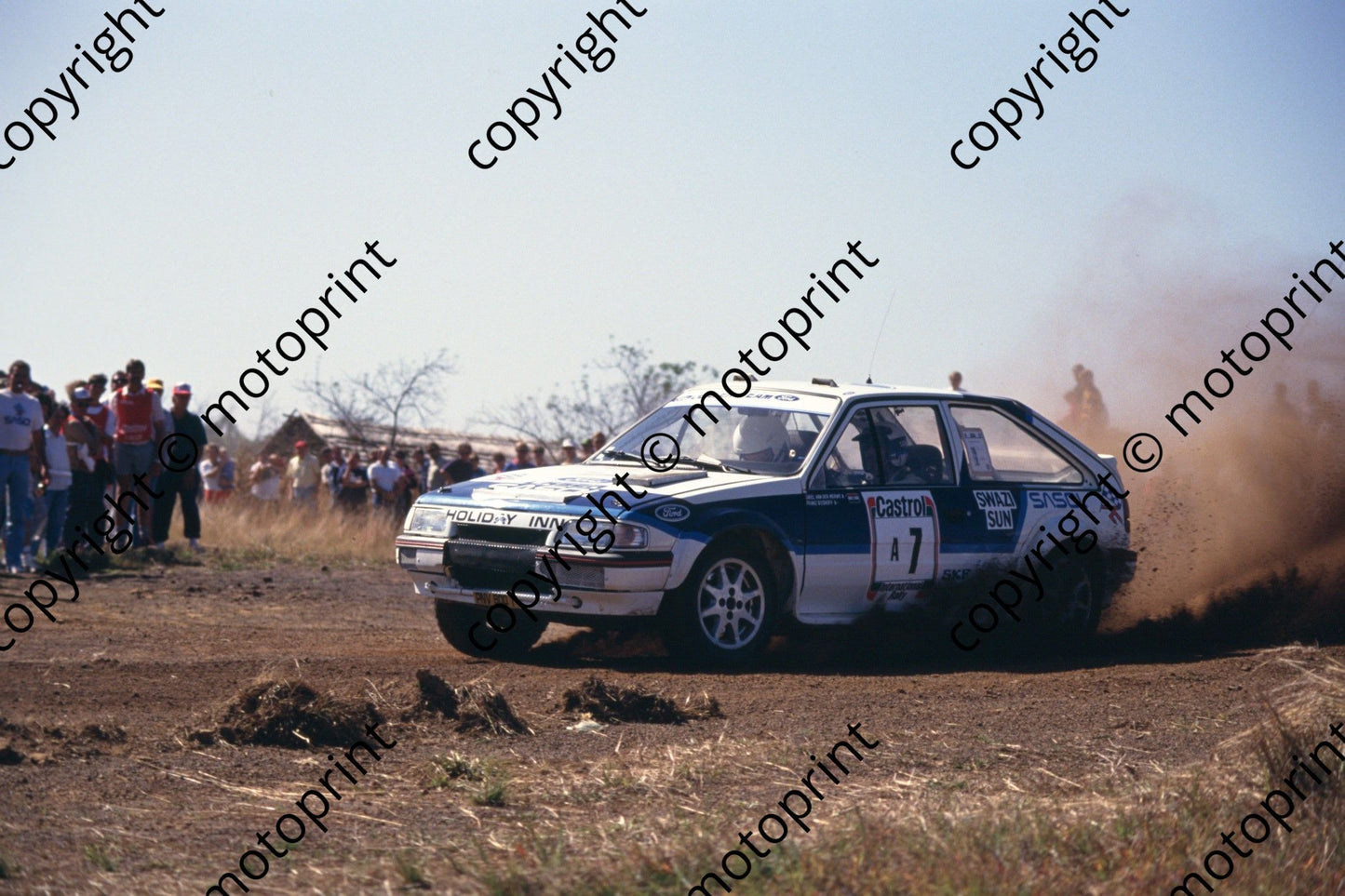 1993 Castrol Intnl 7 Sarel van der Merwe, Franz Boshoff Ford Laser (R Swan) (11)