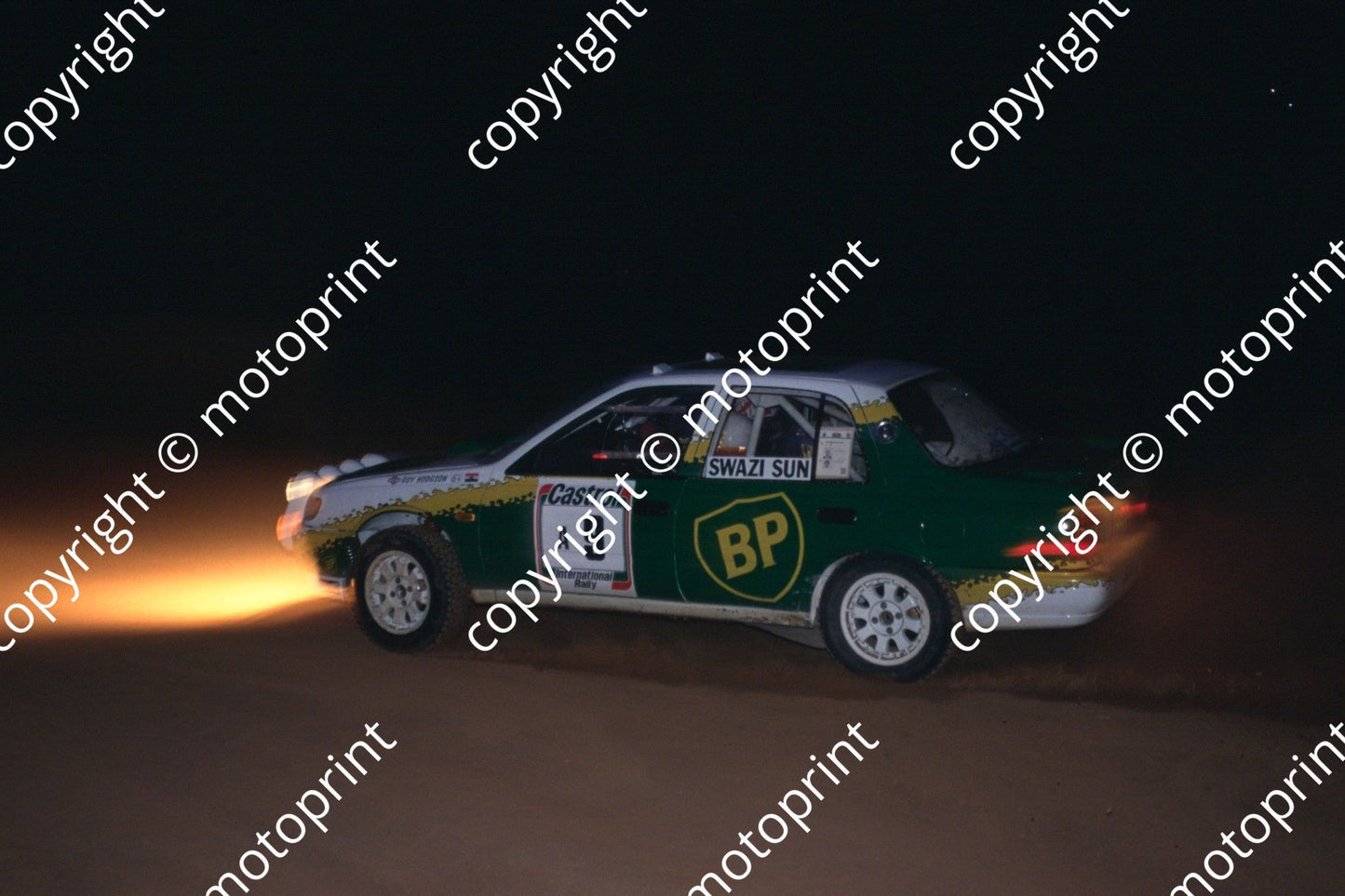 1993 Castrol Intnl 9 Nic de Waal, Guy Hodgson Nissan Sentra(R Swan) (11)