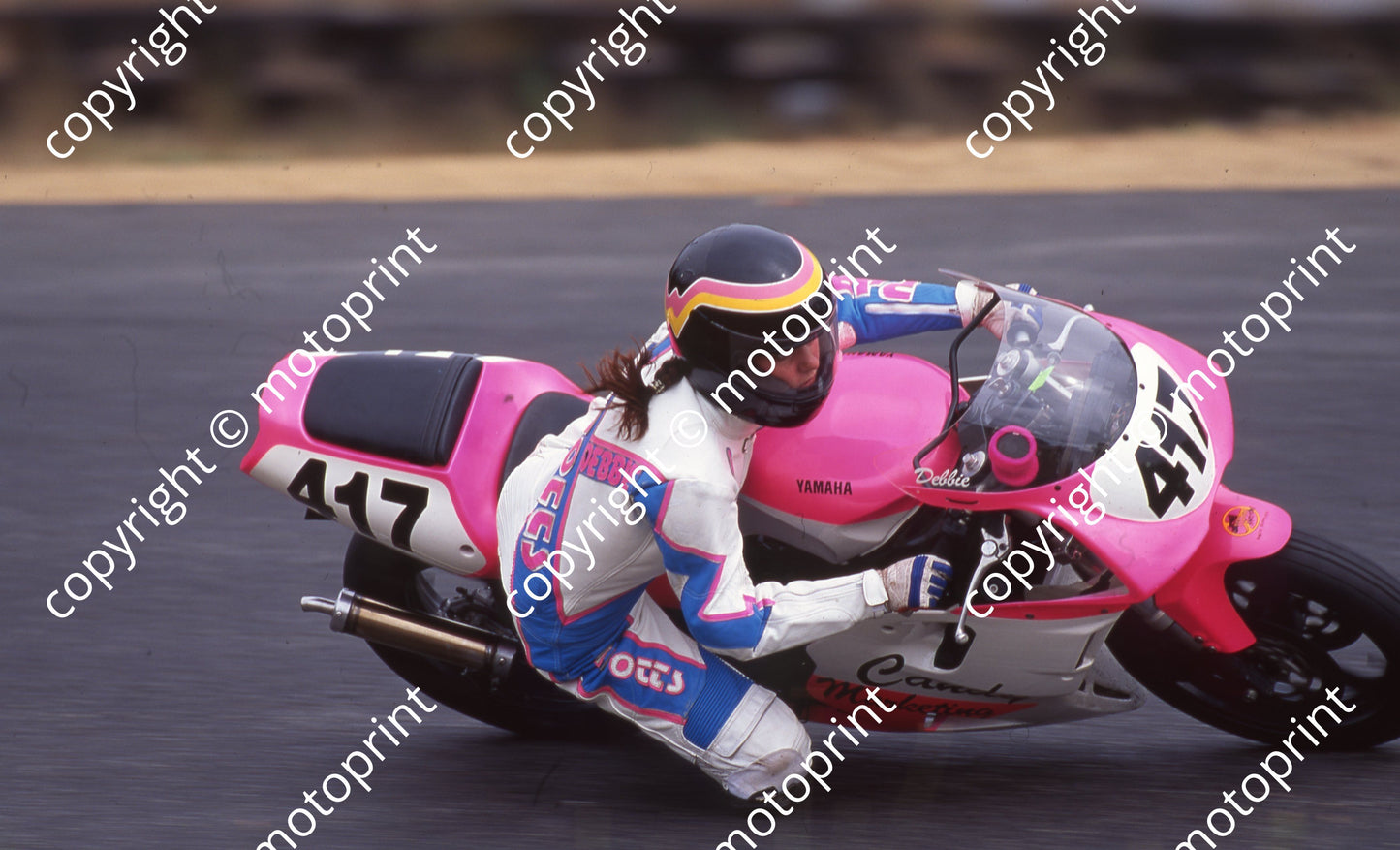 1993 Killarney MC 417 Debbie Brent Yamaha TZR (Watling Photogr)