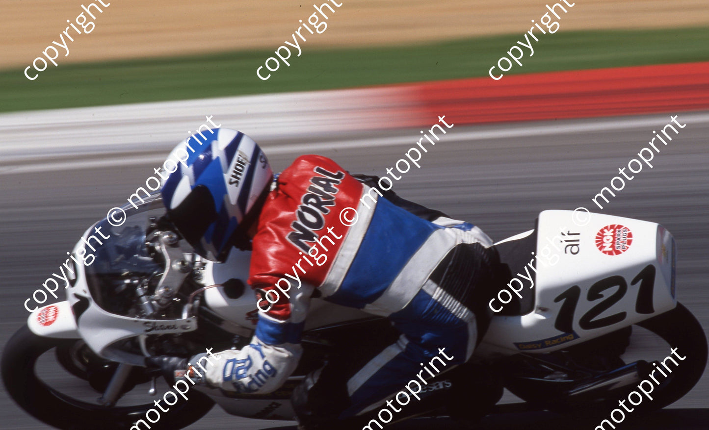 1993 Kya MC 121 Shane Norval Honda RS (Watling Photo)