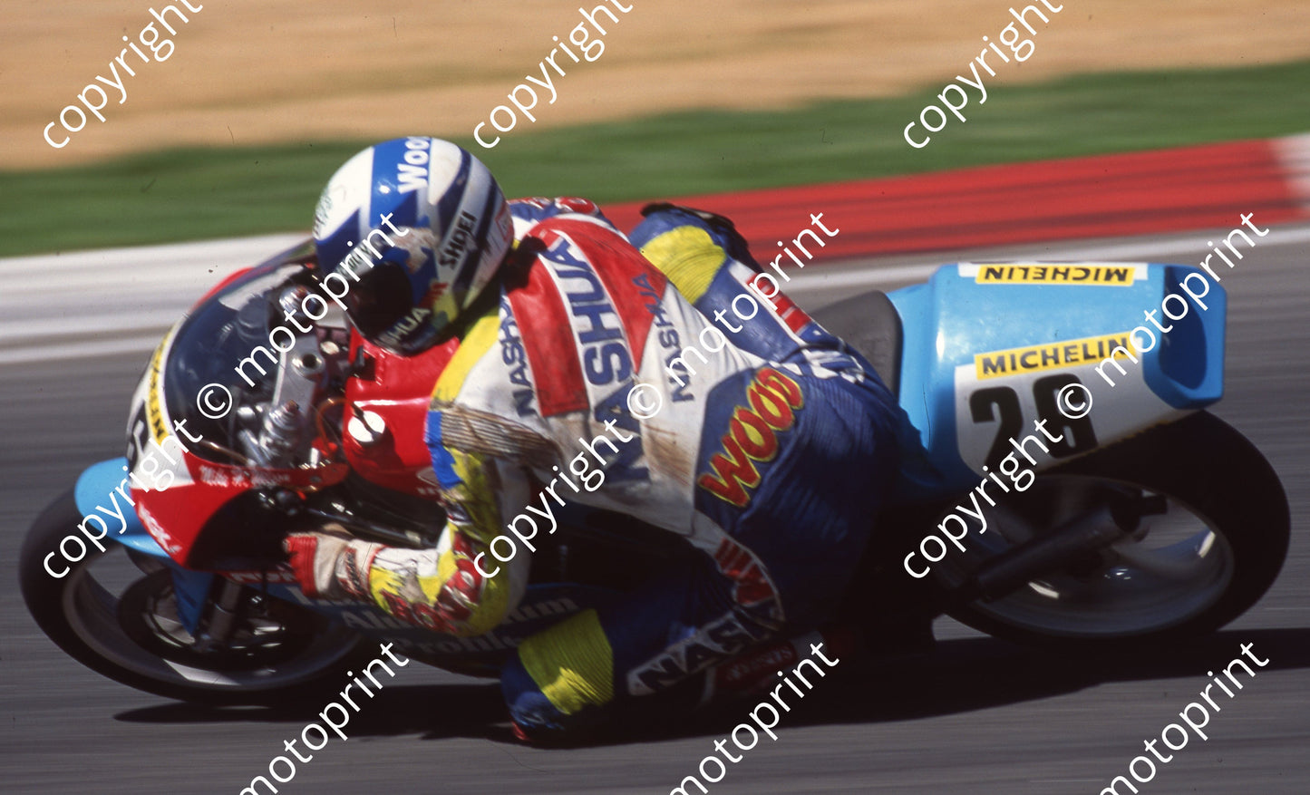 1993 Kya MC 26 Russell Wood Honda RS (Watling Photo) (1)