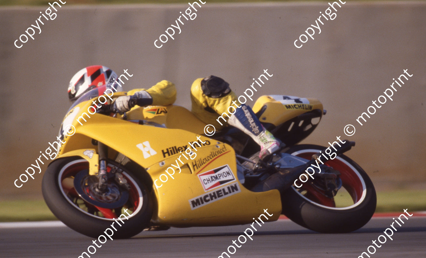 1993 Kya MC 4 Klint Munton Aprilia (Watling Photogr)