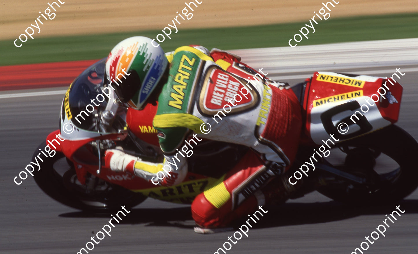 1993 Kya MC 6 Manie Maritz Yamaha TZ (Watling Photo) (2)