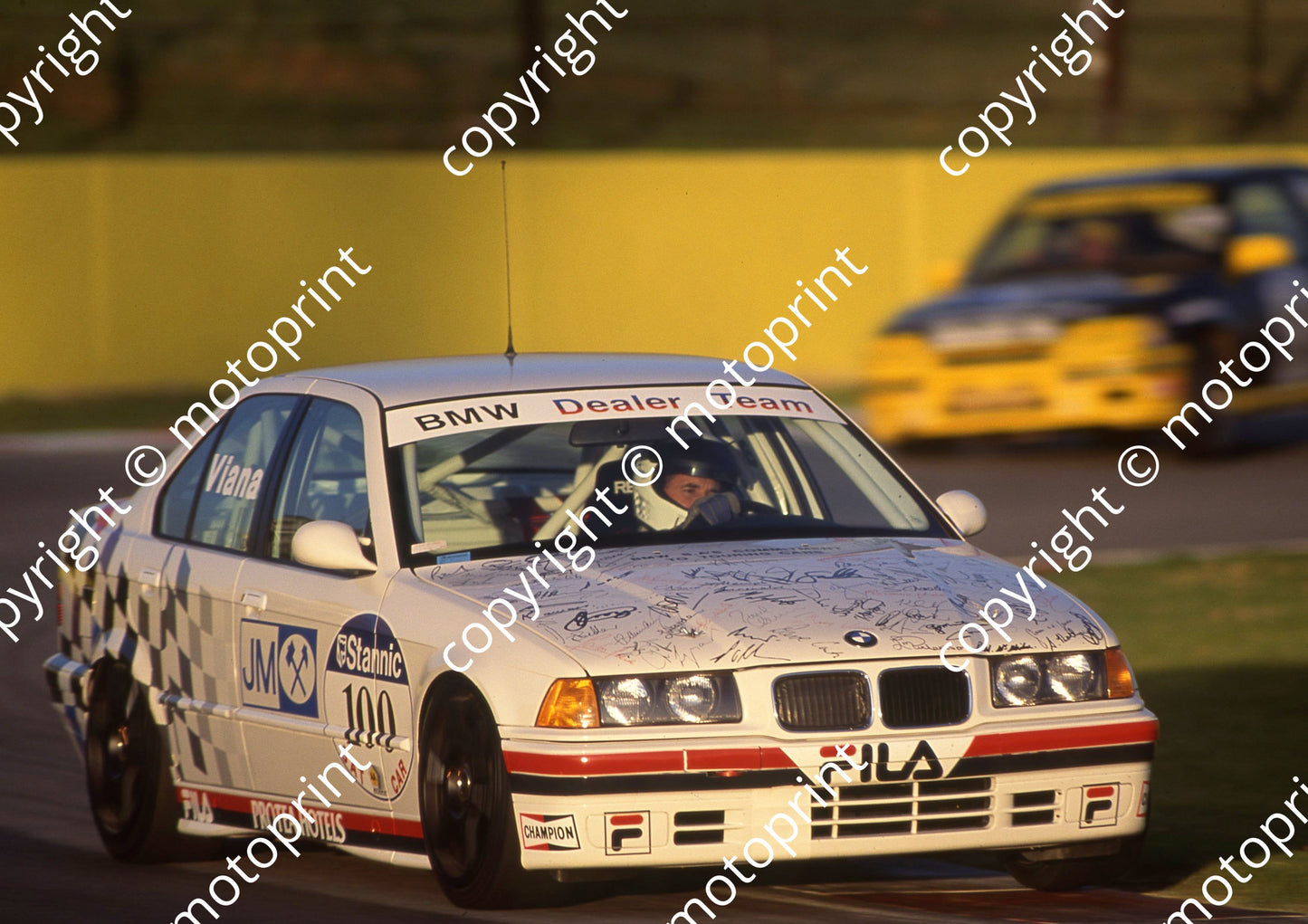 1993 Kya May SATCAR 100 Tony Viana BMW scan 20x30cm (Roger Swan) (9)