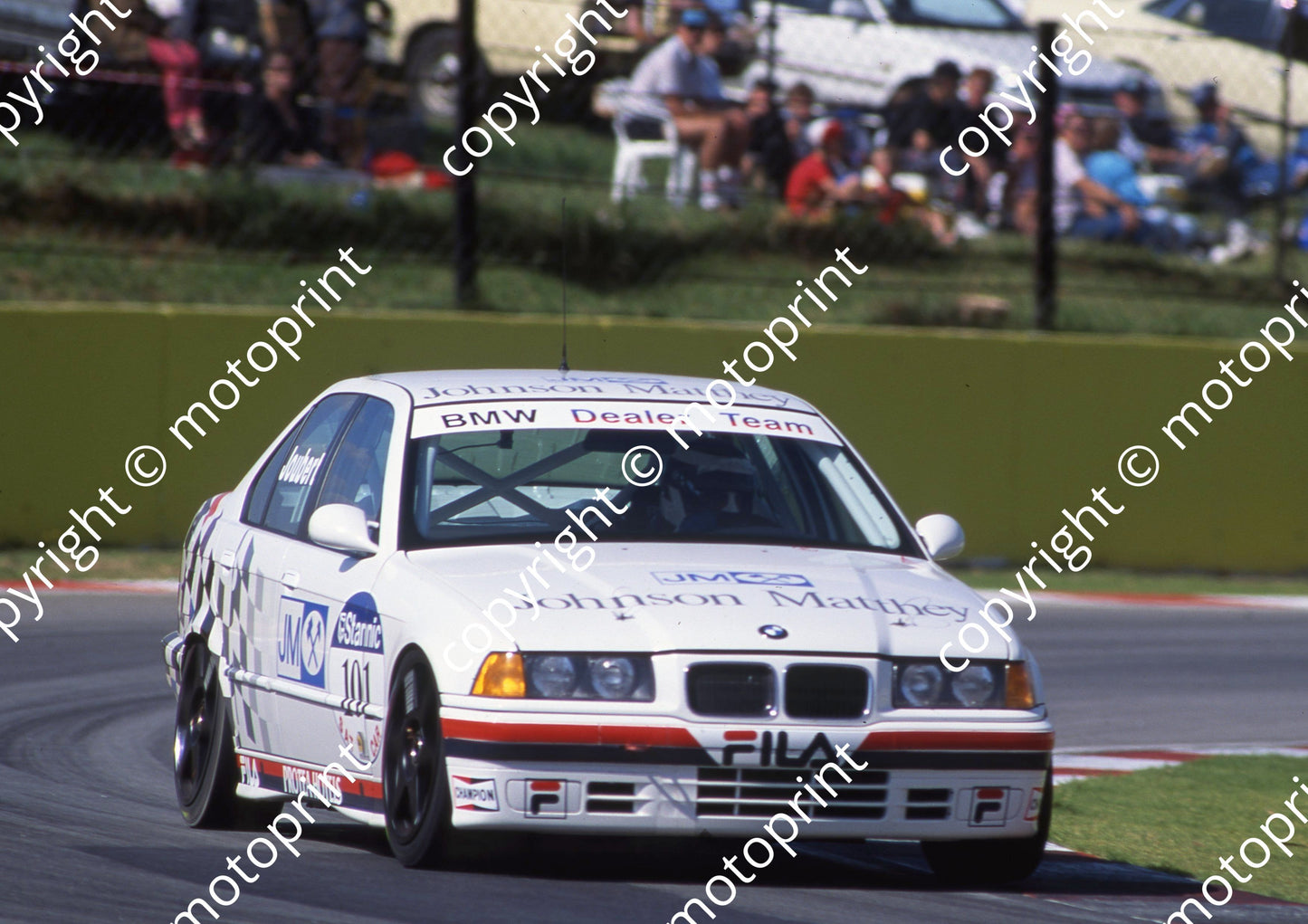 1993 Kya May SATCAR 101 Deon Joubert BMW scan 20x30cm (Roger Swan) (20)