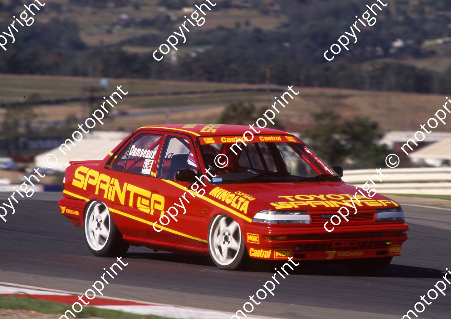1993 Kya May SATCAR 107 Serge Damseaux Toyota Sprinter scan 20x30cm (Roger Swan) (7)