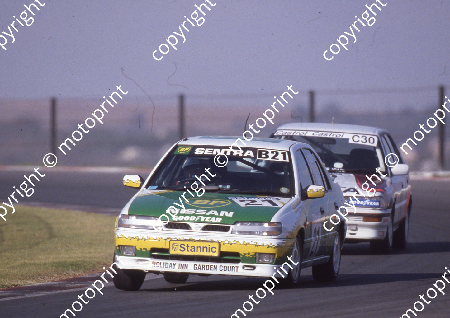 1993 Kya Stannic 21 Hannes Grobler Sentra 200STi (Watling Photogr)
