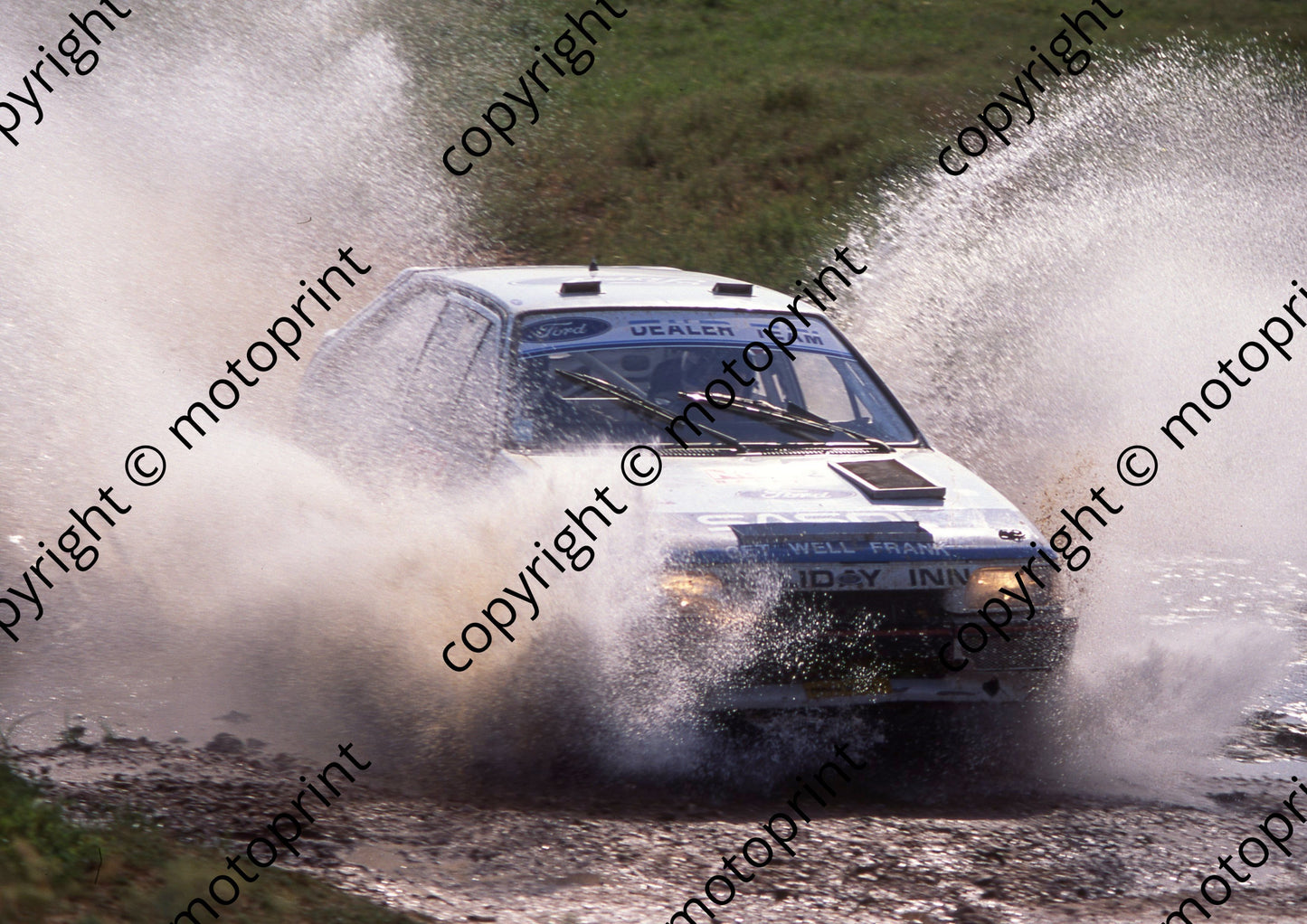 1993 NGK 2 Sarel vd Merwe, Franz Boshoff Ford Laser (courtesy Roger Swan) (10)