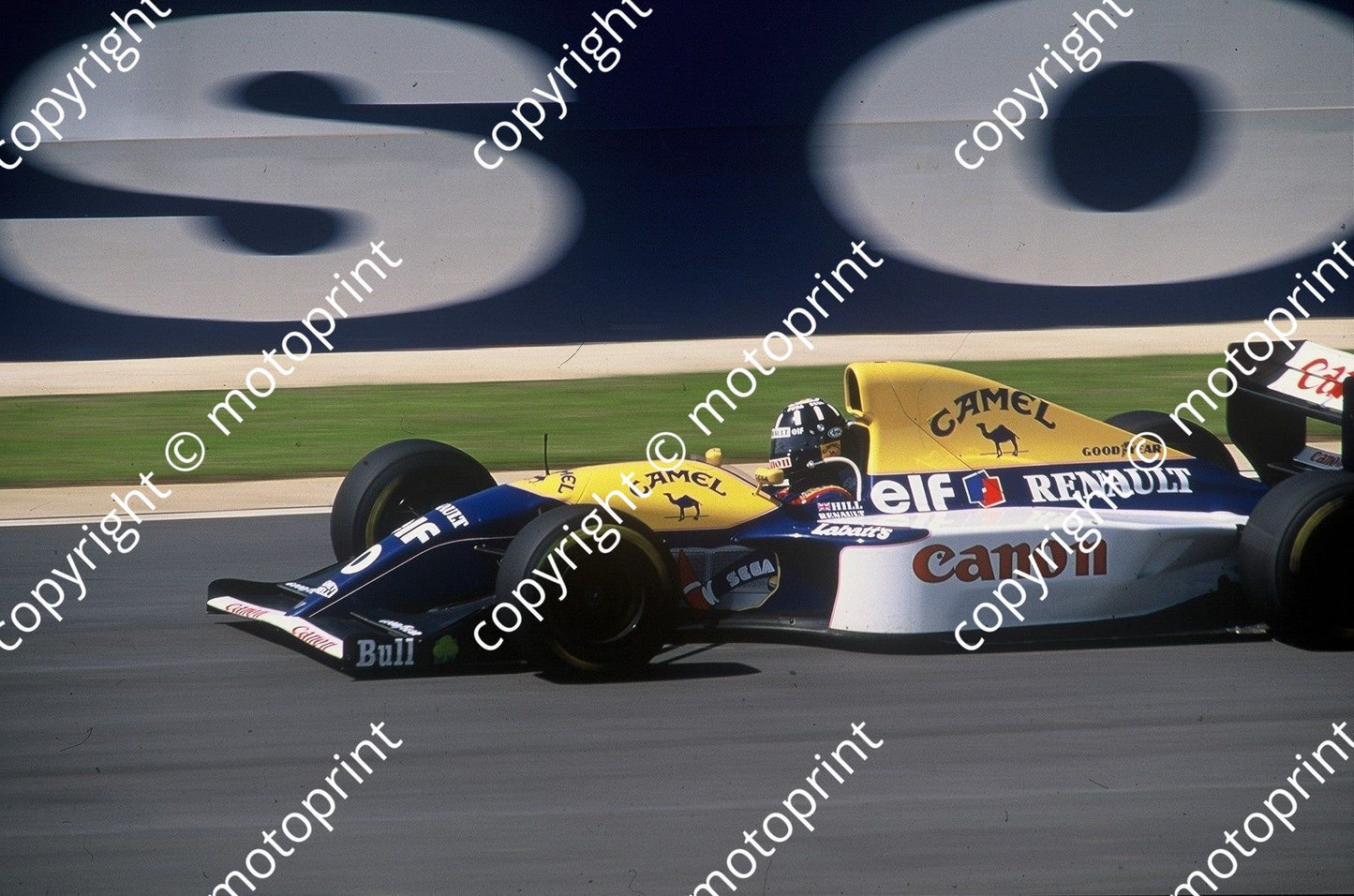 1993 SA GP 0 Damon Hill Williams FW15C (courtesy Roger Swan) (3)
