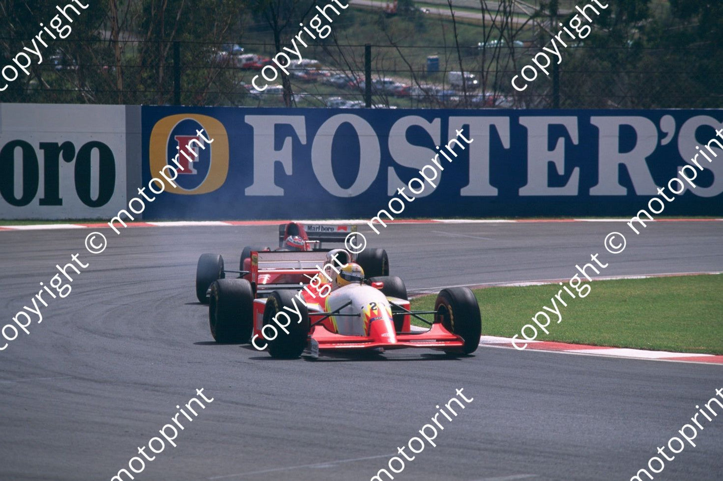 1993 SA GP 22 Luca Badoer Lola T93-30 Ferrari eng (courtesy Roger Swan) (1)