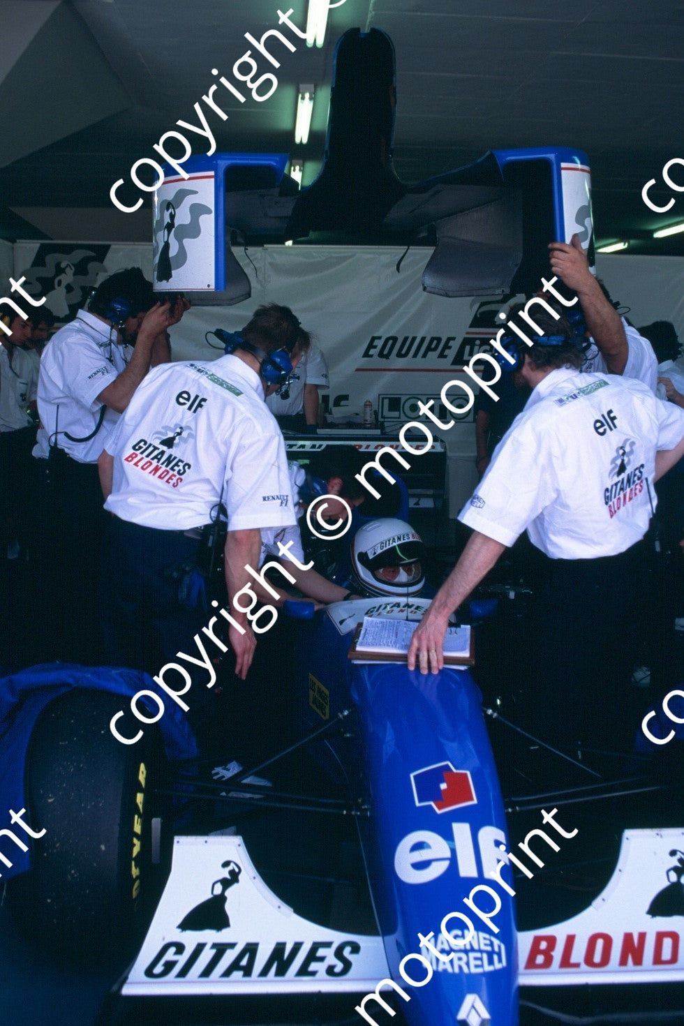1993 SA GP 25 Martin Brundle Ligier Renault JS39 (courtesy Roger Swan) (83)