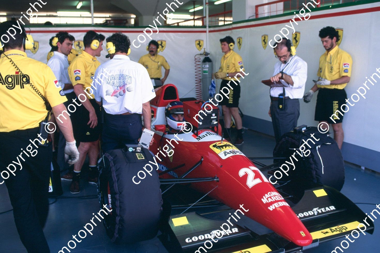 1993 SA GP 27 Jean Alesi Ferrari F93A (courtesy Roger Swan) (8)
