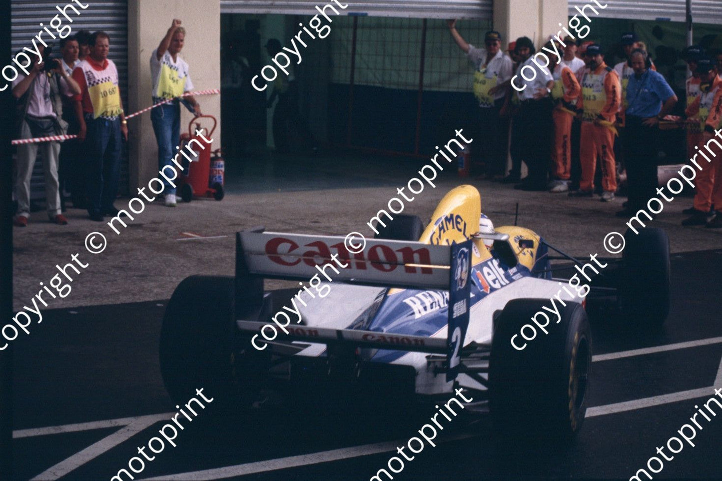 1993 SA GP 2 Alain Prost Williams FW15c (courtesy Roger Swan) (25)
