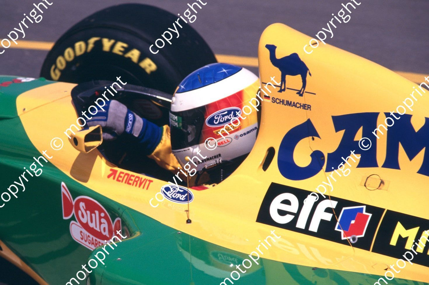 1993 SA GP 5 Michael Schumacher Benetton B193a (courtesy Roger Swan) (11)