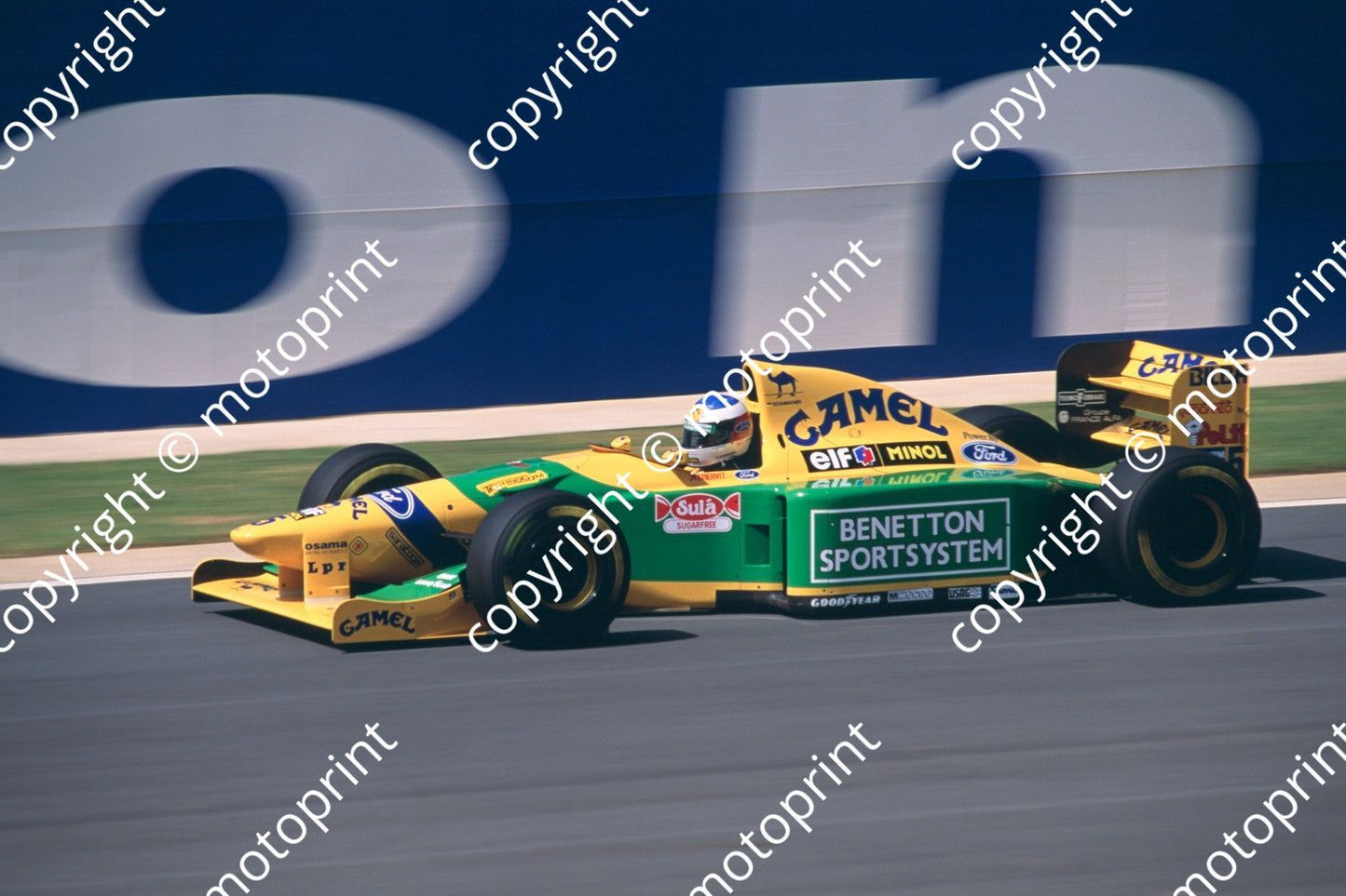 1993 SA GP 5 Michael Schumacher Benetton B193a (courtesy Roger Swan) (18)