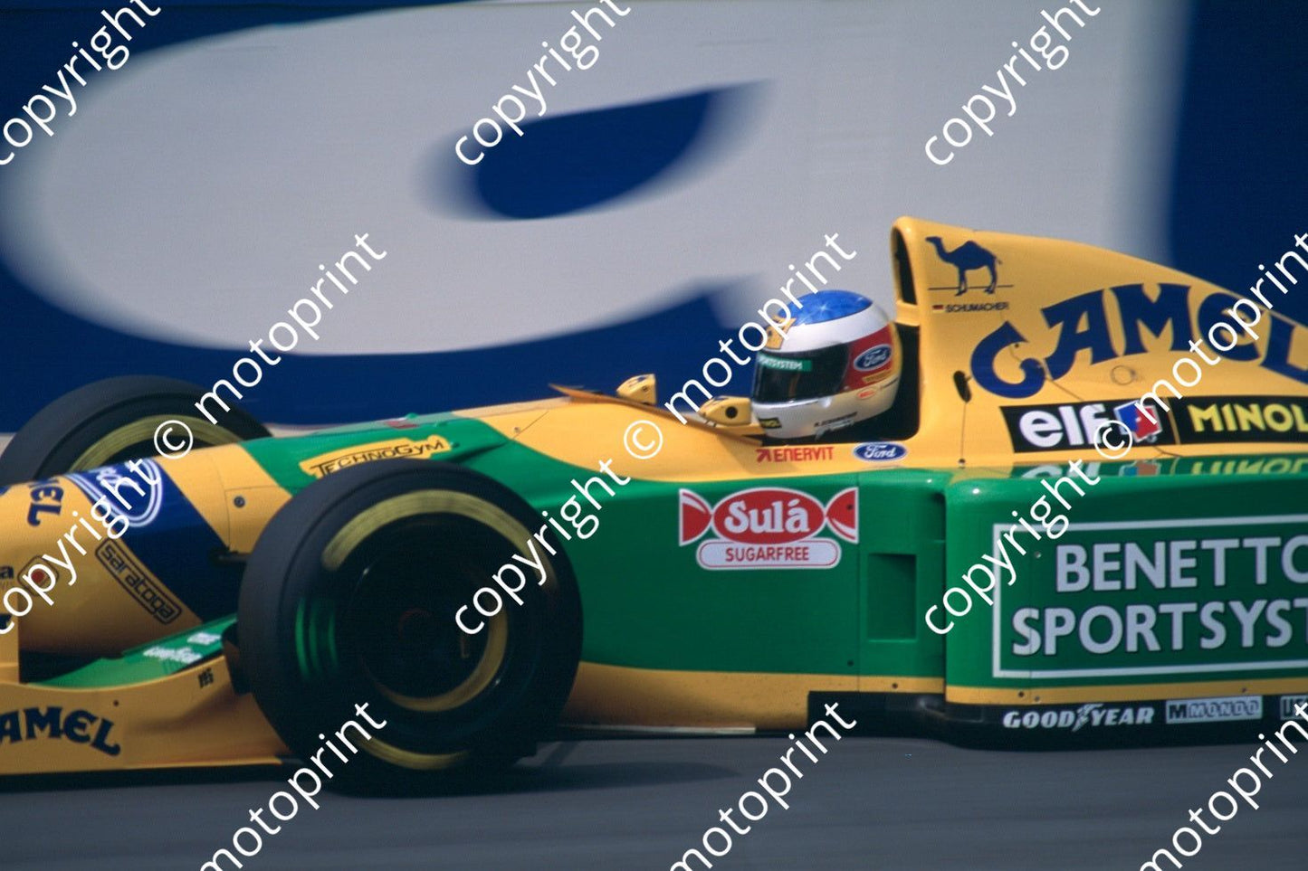 1993 SA GP 5 Michael Schumacher Benetton B193a (courtesy Roger Swan) (4)