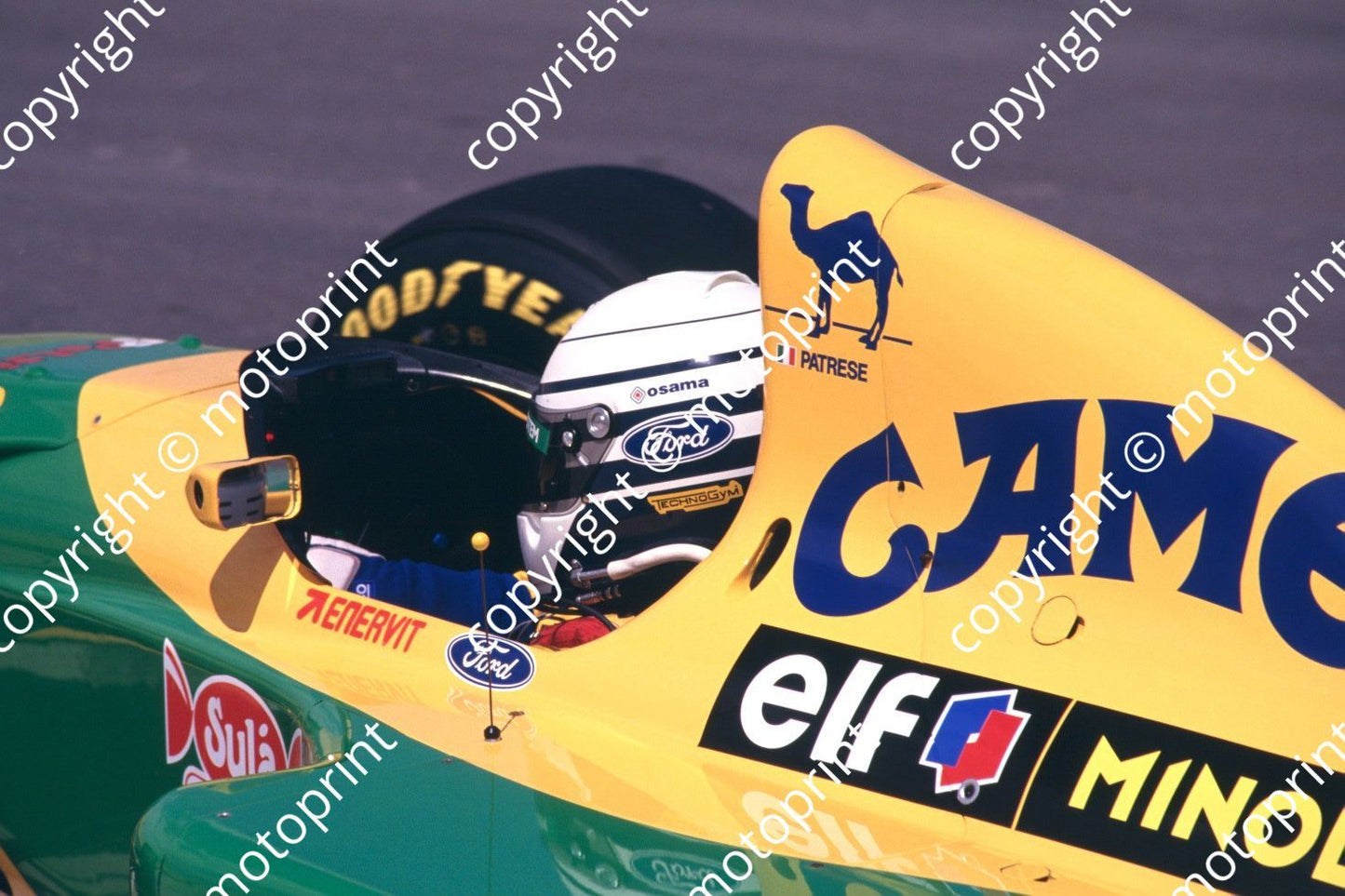 1993 SA GP 6 Riccardo Patrese Benetton B193a (courtesy Roger Swan) (18)