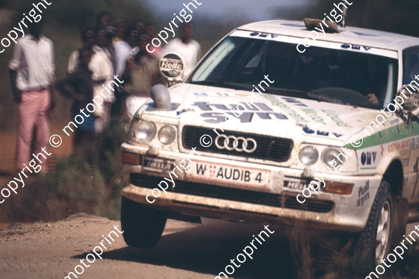 1993 Safari 11 Rudolf Stohl, Peter Diekmann Audi S2 (courtesy Roger Swan) (211)
