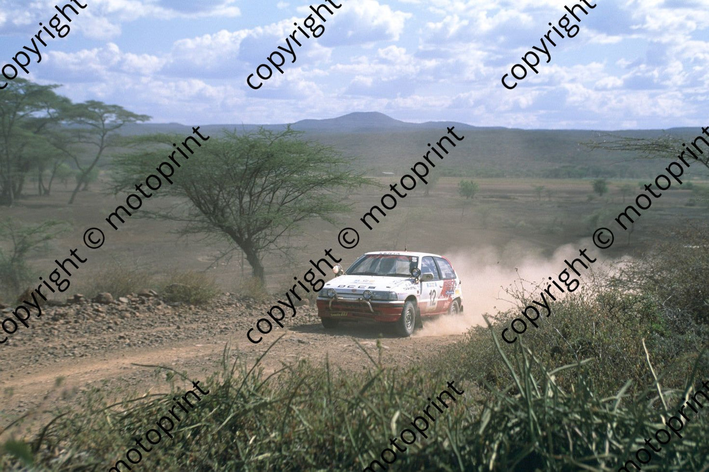 1993 Safari 12 Marco Brighetti, Abdul Sidi Charade straight seq (courtesy Roger Swan) (412)