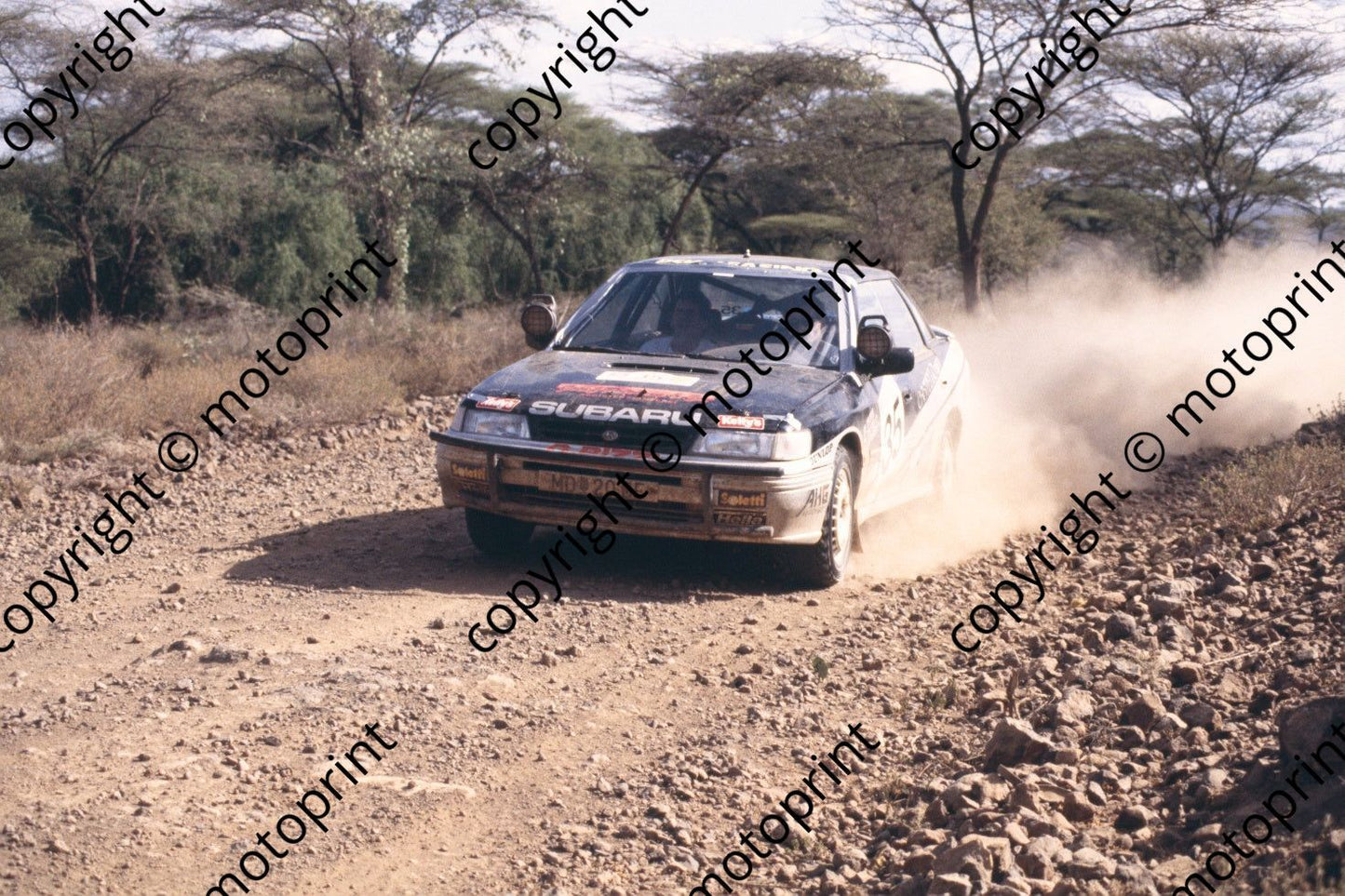 1993 Safari 35 Stefan Reiniger, Rudolf Brandstatter Subaru Legacy RS (courtesy Roger Swan) (170)