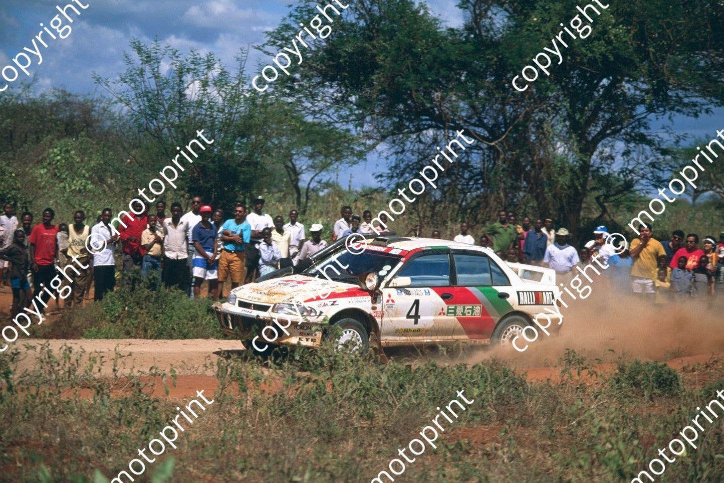 1993 Safari 4 Kenjiro Shinosuka, Pentti Kuukkala Lancer Evo jump seq (courtesy Roger Swan) (268)
