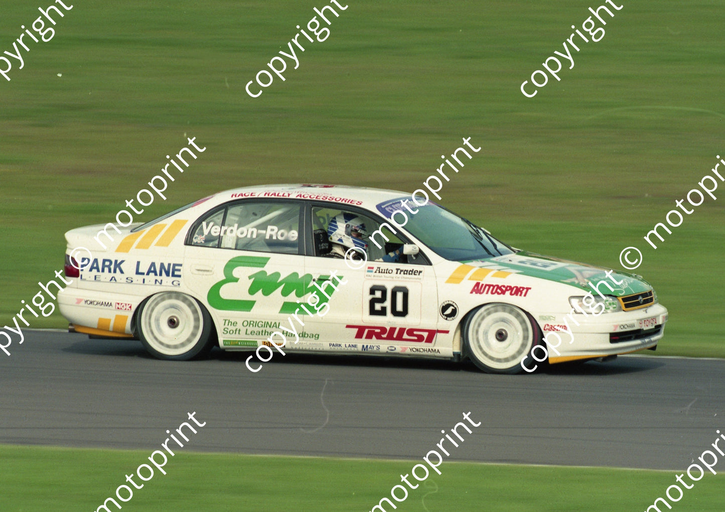 1993 Thruxton BTCC 20 Bobby Verdon-Roe Toyota Carina (Colin Watling Photographic) (107)