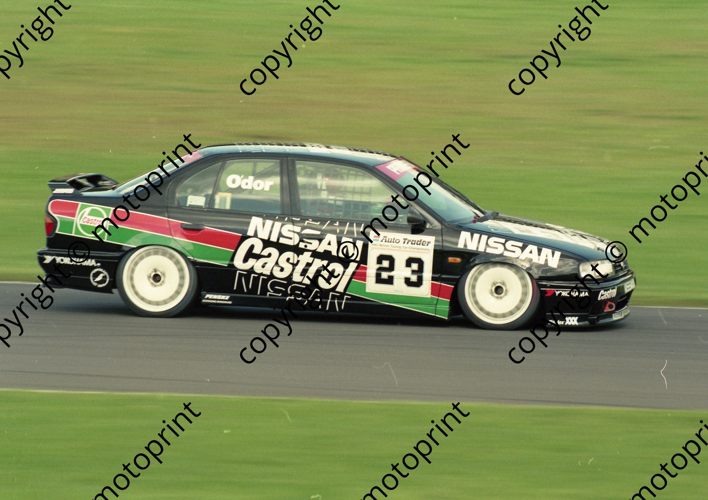 1993 Thruxton BTCC 23 Keith Odor Primera eGT (Watling Photogr) (2)
