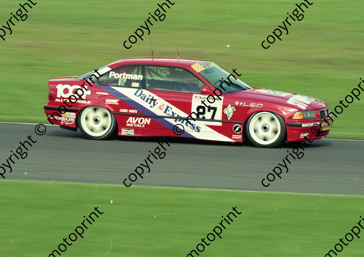 1993 Thruxton BTCC 27 Alex Portman BMW318i (Watling Photogr) (2)