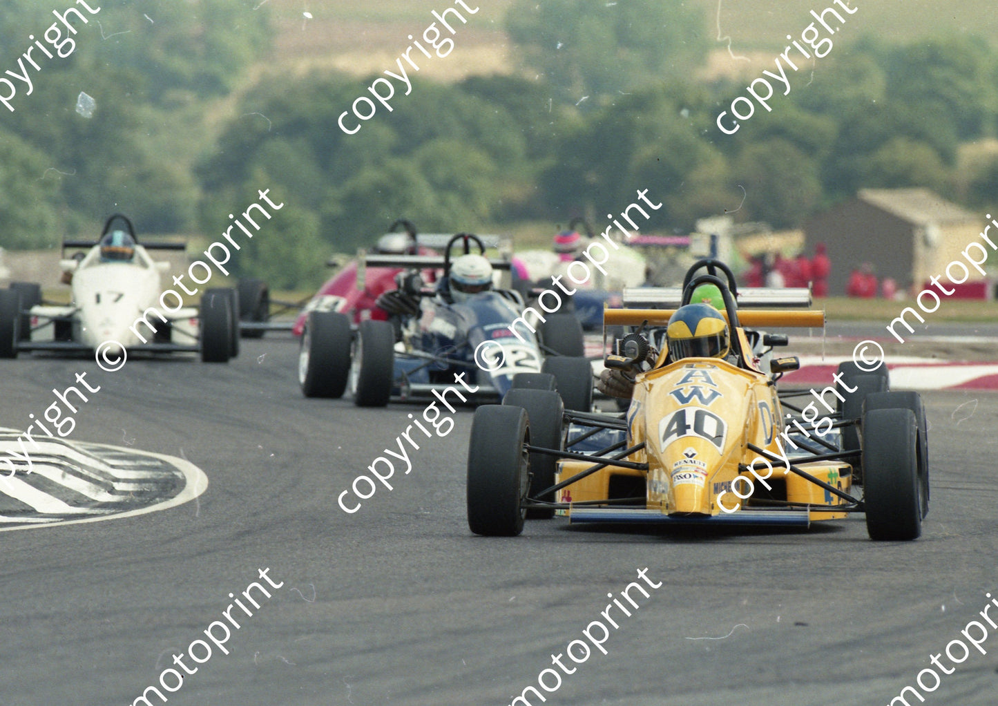 1993 Thruxton F Renault 40 Grant Waberski (Watling Photogr) (1)