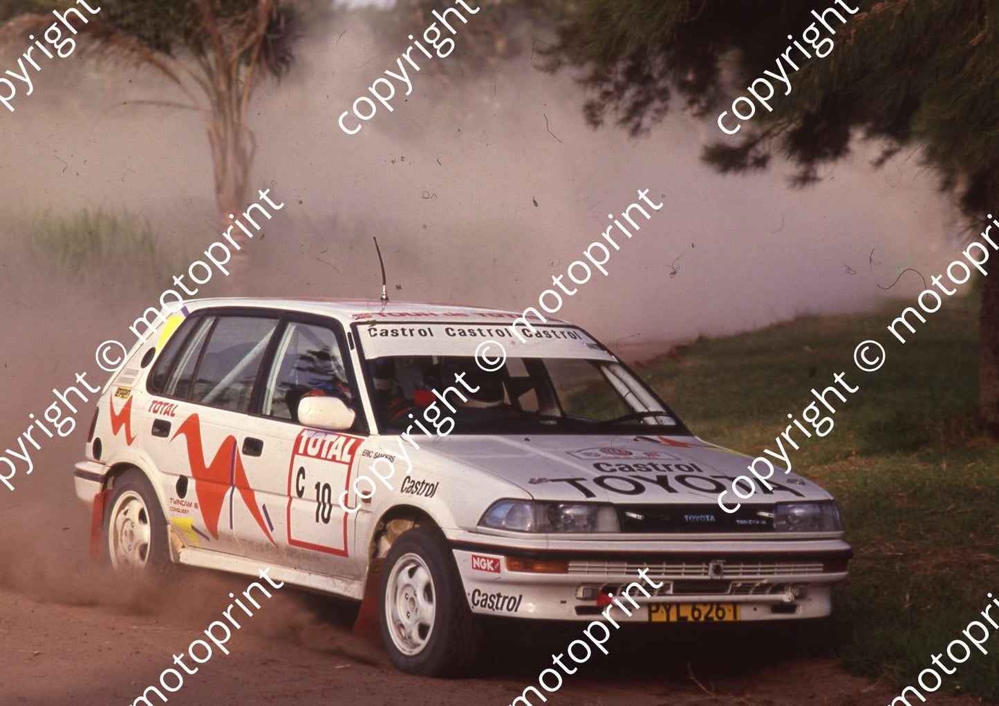 1993 Tour de Total 10 Eric Sanders, Thilo van WEsternhagen Conquest(Colin Watling Photo)