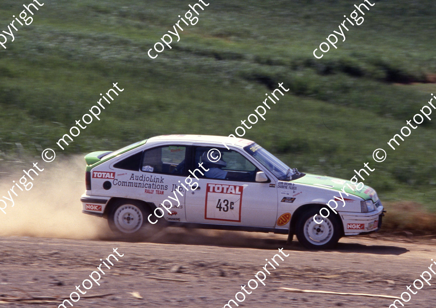 1993 Tour de Total 43 John Brewin, Charmyne Fulbeck Opel (courtesy Roger Swan) (16)