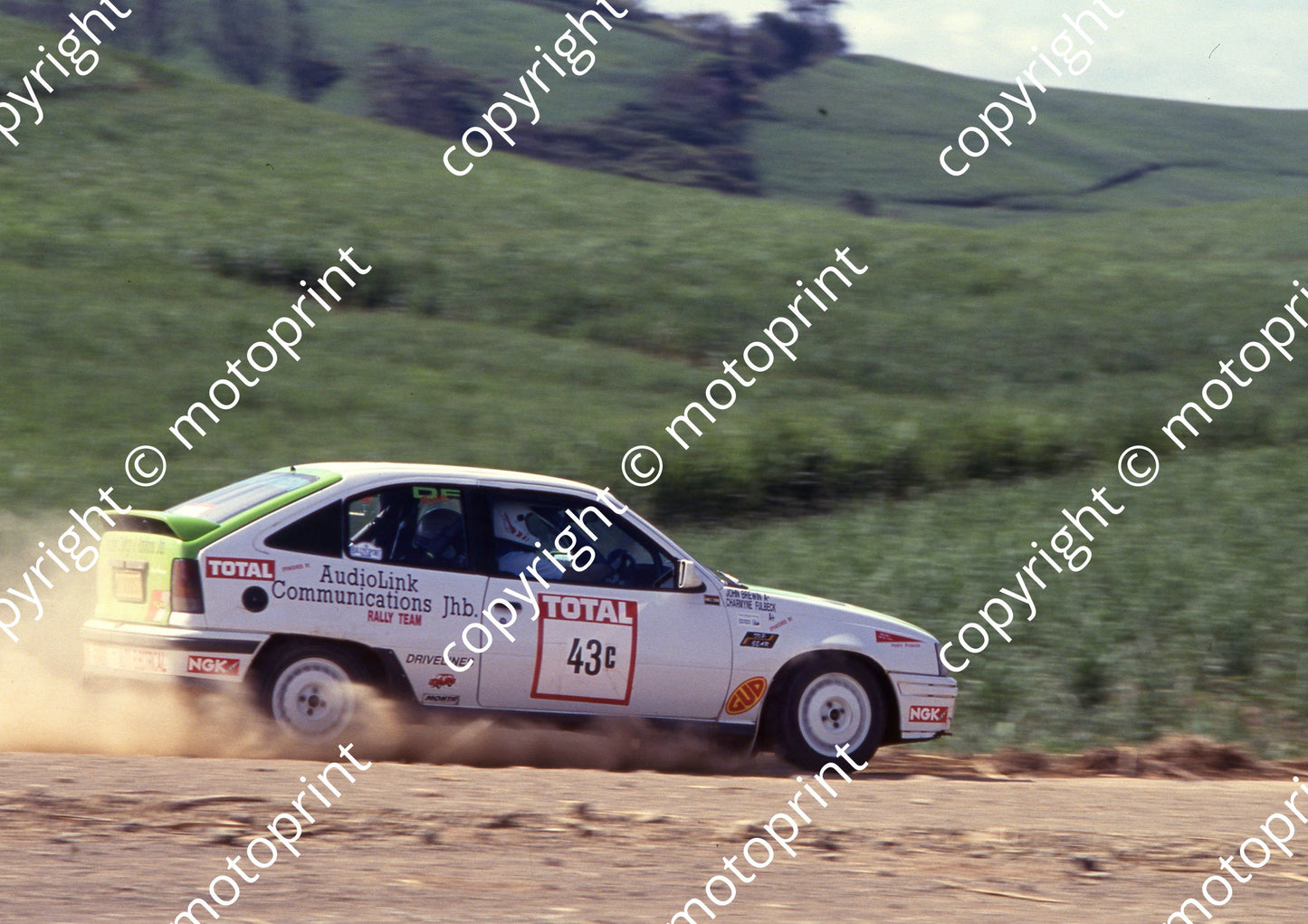 1993 Tour de Total 43 John Brewin, Charmyne Fulbeck Opel (courtesy Roger Swan) (17)