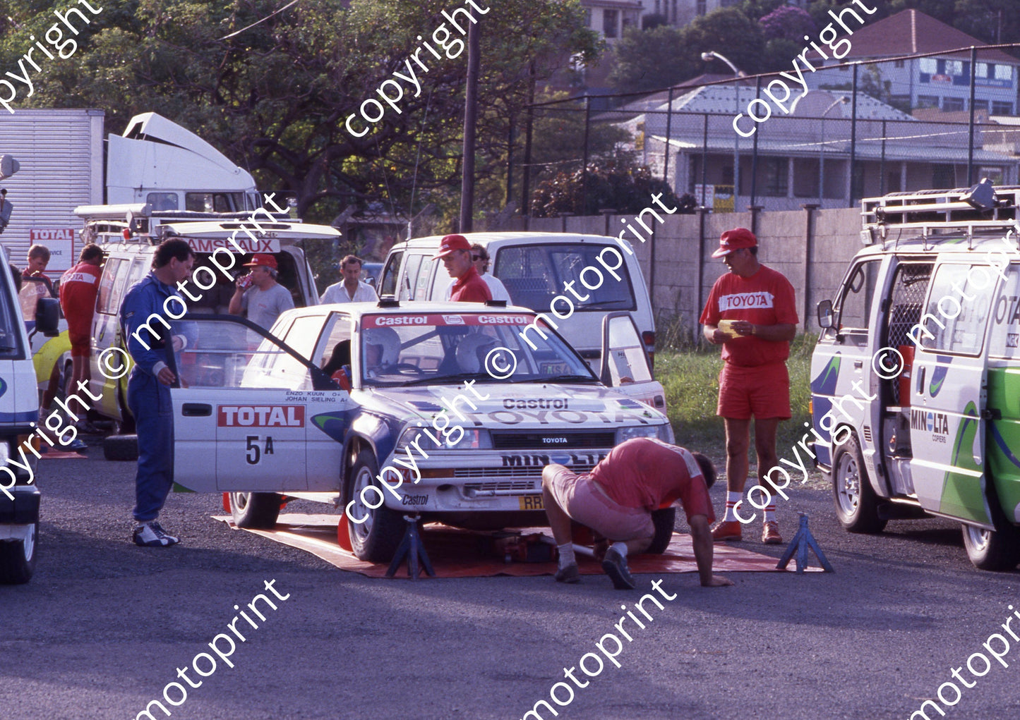 1993 Tour de Total 5 Enzo Kuun, Johan Sieling Toyota (courtesy Roger Swan) (90)