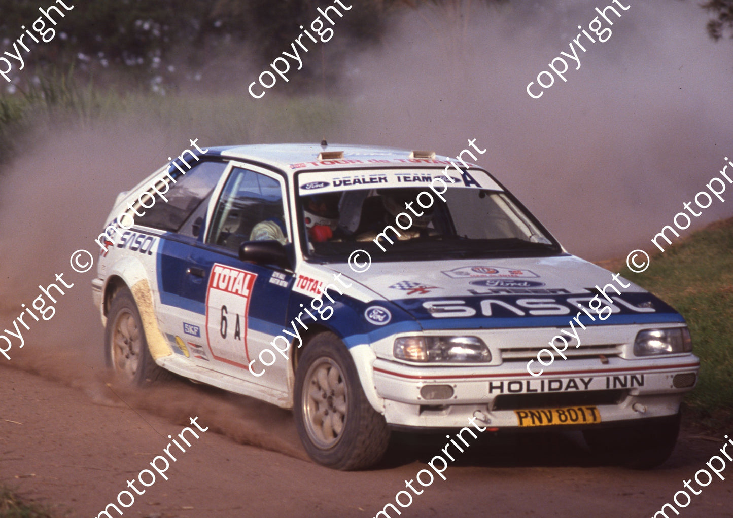 1993 Tour de Total 6 Glyn Hall, Martin Botha Laser (Colin Watling Photo) (2)