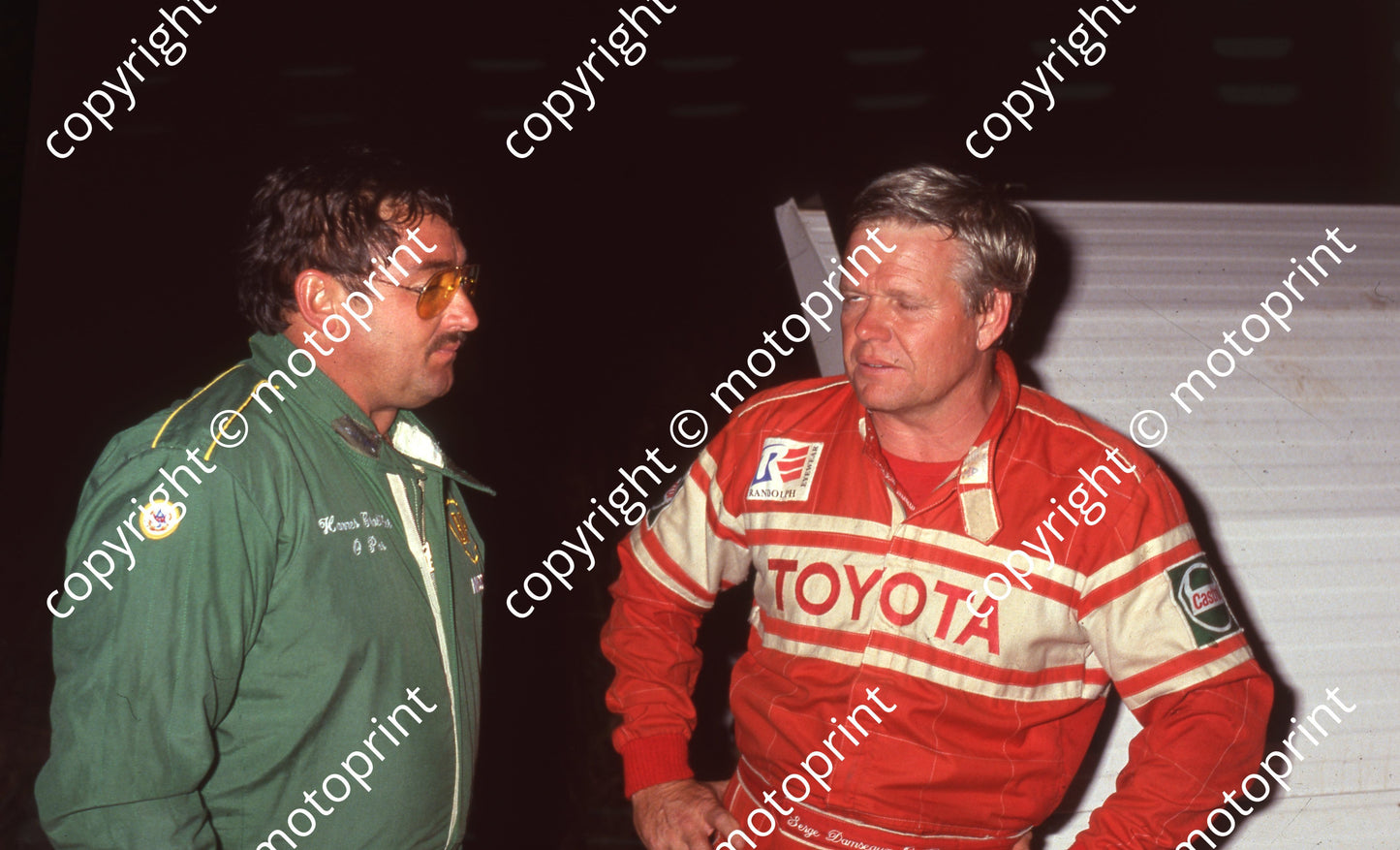 1994 Castrol Intnl Rally 3 Serge Damseaux, 5 Hannes Grobler (Watling Photo)