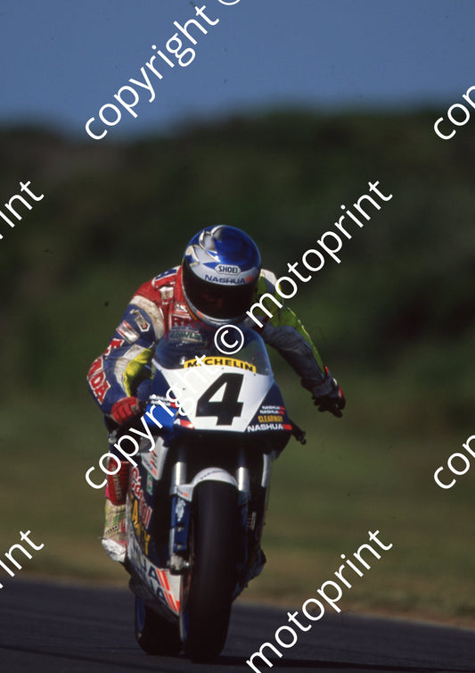 1994 EL MC 4 Russell Wood Honda RS250  (Watling Photo) (6)