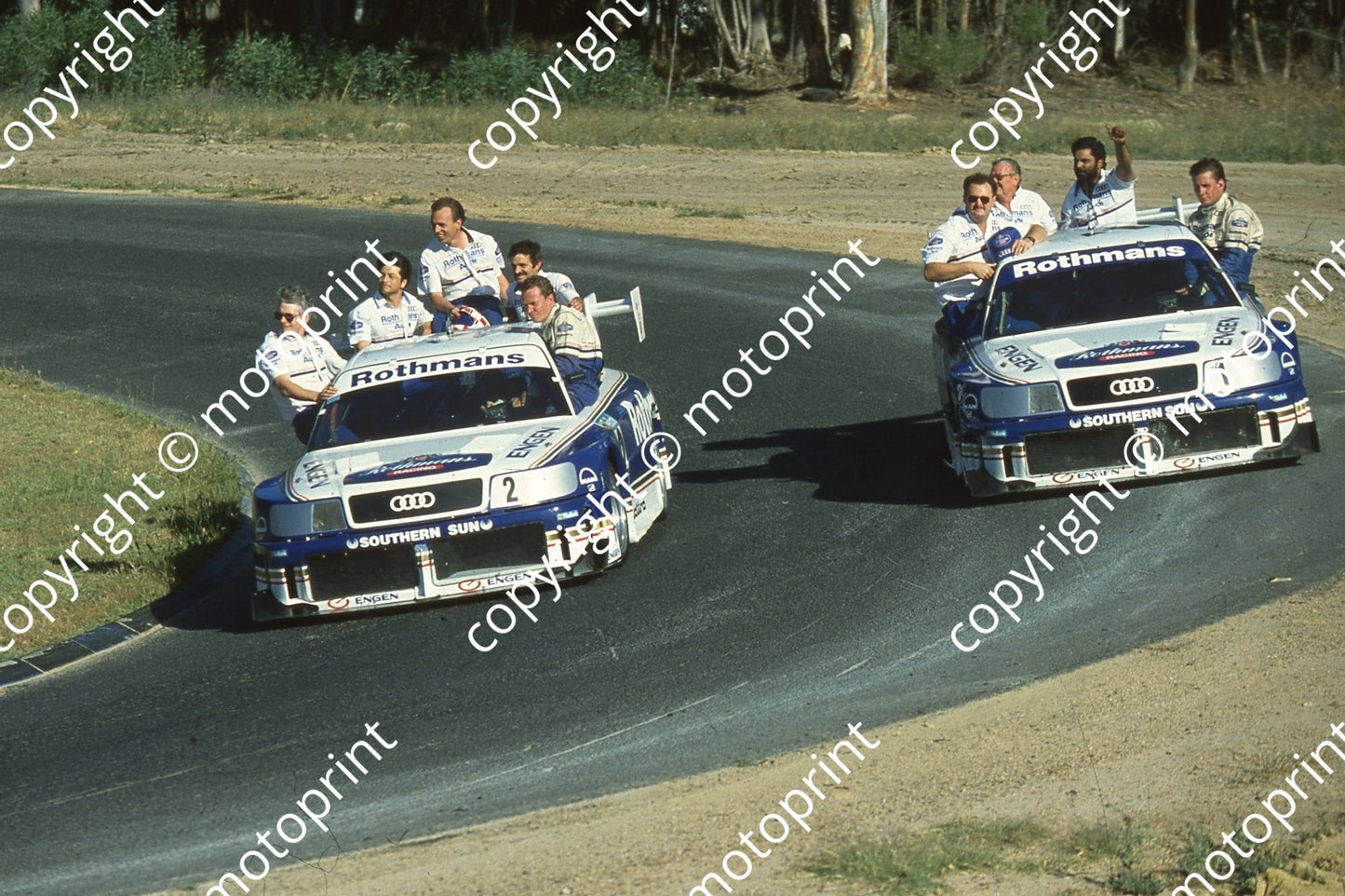 1994 Killarney Wesbank 1 Terry Moss 2 Chris Aberdein Audi crews FAREWELL (Watling Photo) (3)