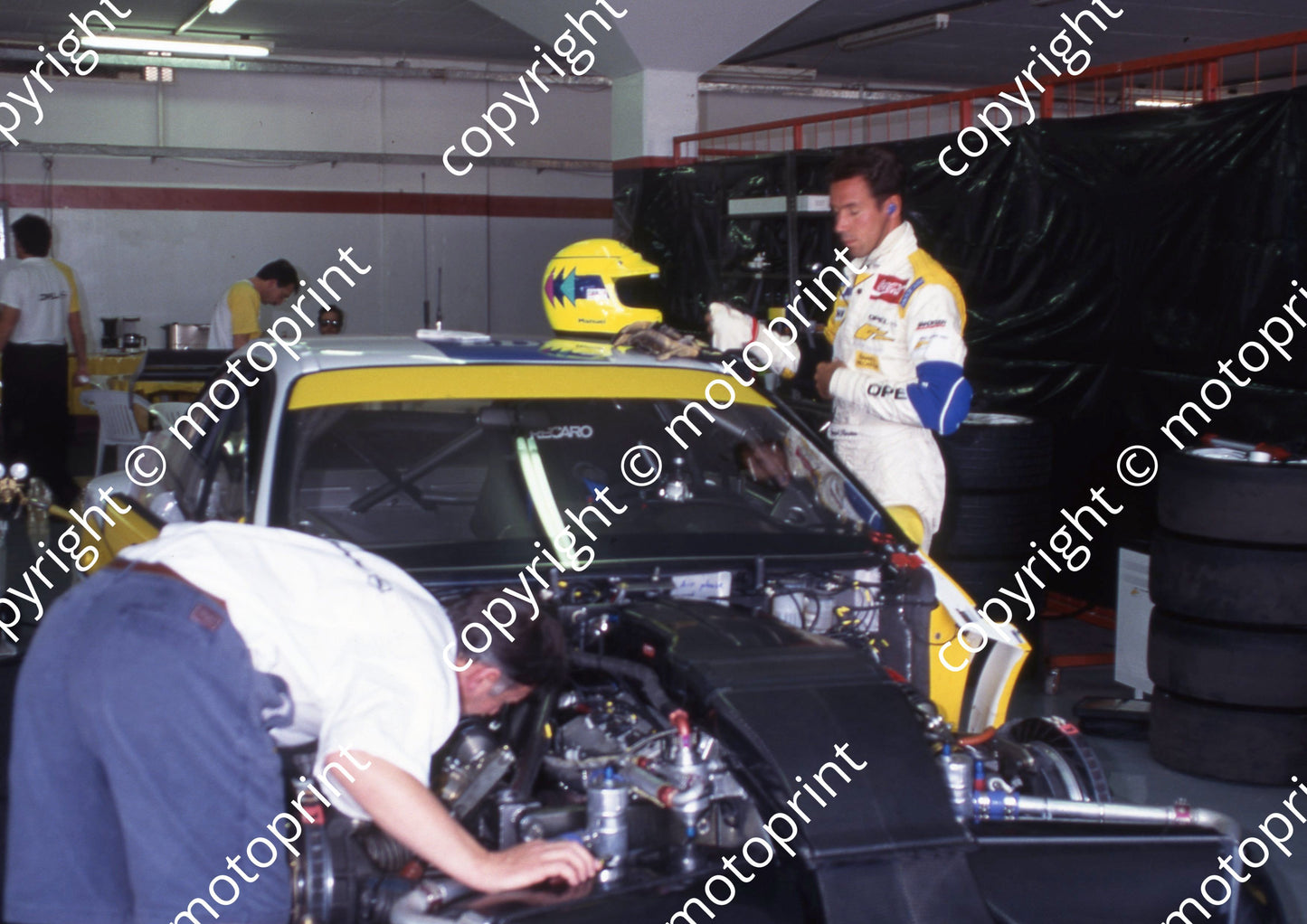 1994 Kya DTM Opel test Manuel Reuter Opel Team (courtesy Roger Swan) (2)