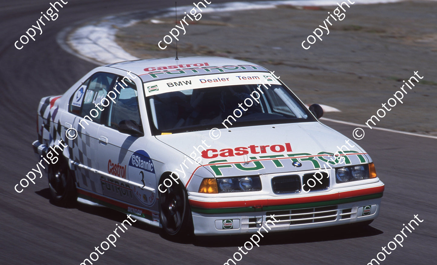 1994 Kya SATCAR 3 Shaun vd Linde BMW318i (Watling Photo) (1)