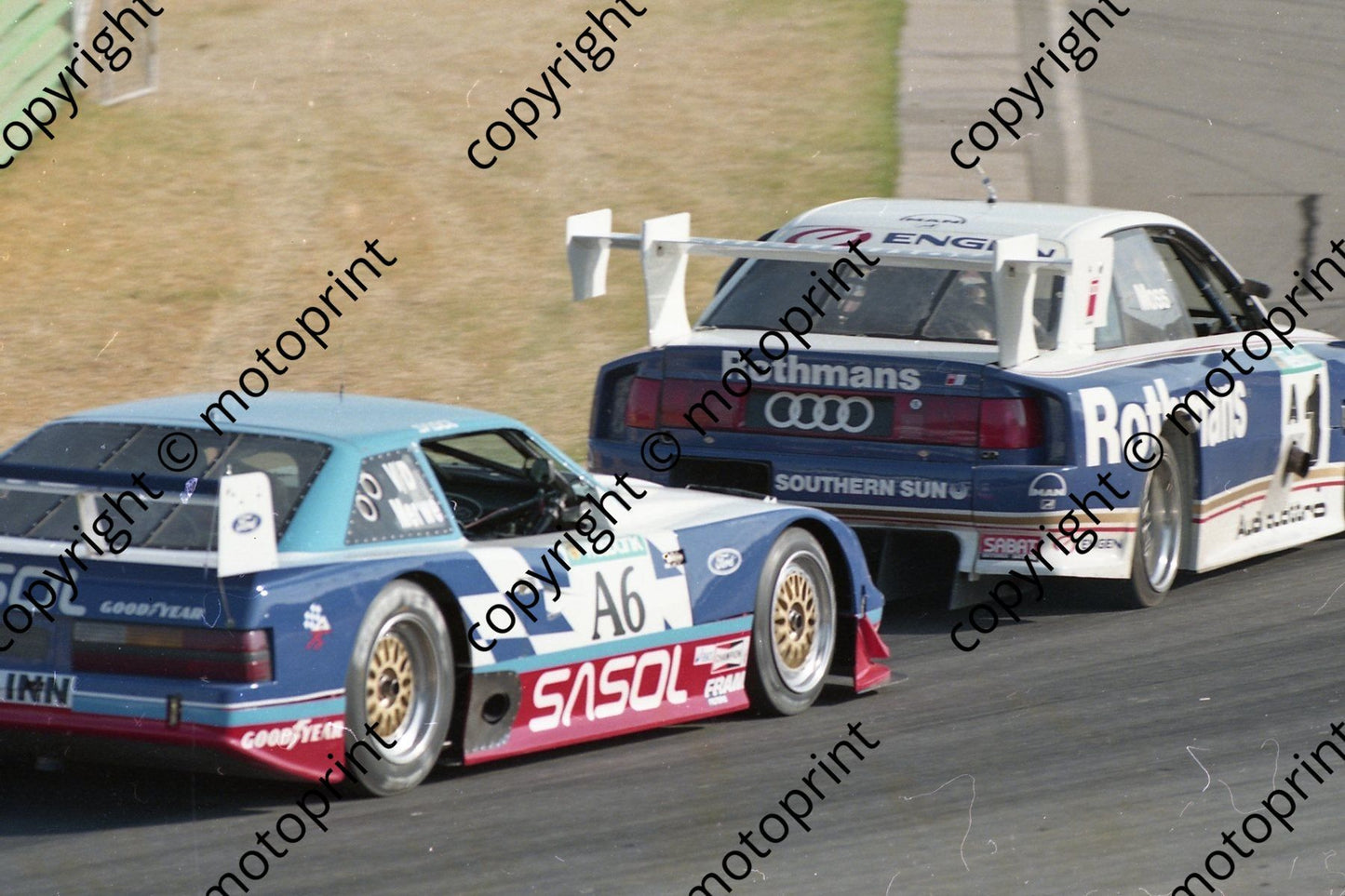 1994 Kya Wesbank 6 1 S vd Merwe Mustang, 1 T Moss Audi S4(Watling Photo)