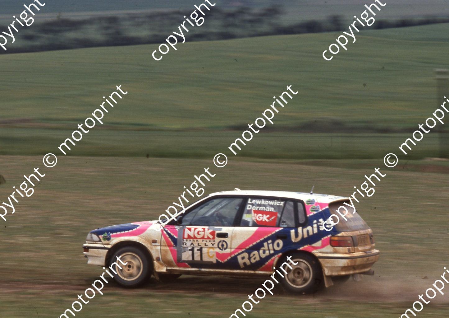 1994 NGK Rally 11 Glen Derman, Dave Lewkowicz Corolla (Watling Photo) (2)