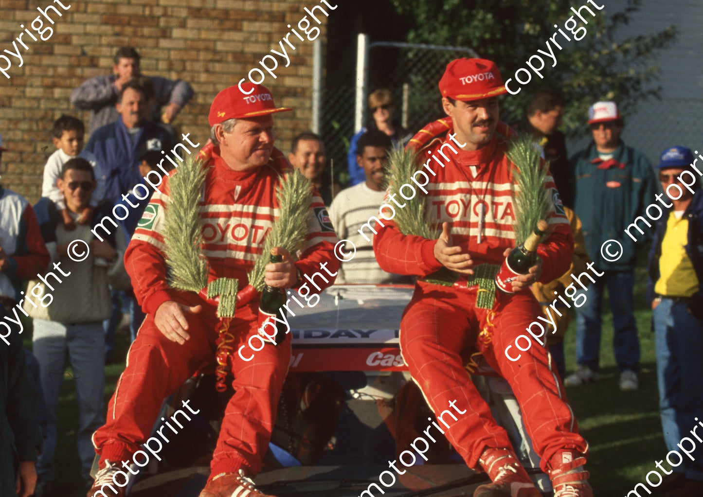 1994 NGK Rally 1 Serge Damseaux, Vito Bonafede COnquest 4X4 (Watling Photo)